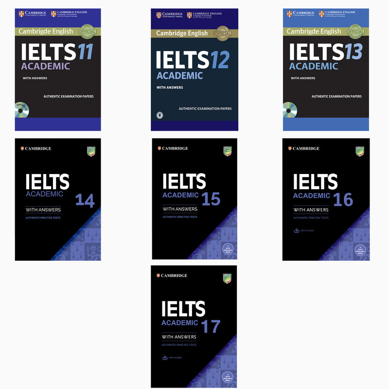 کتاب IELTS ACADEMIC اثر جمعی از نویسندگان انتشارات کمبریدج 7 جلدی