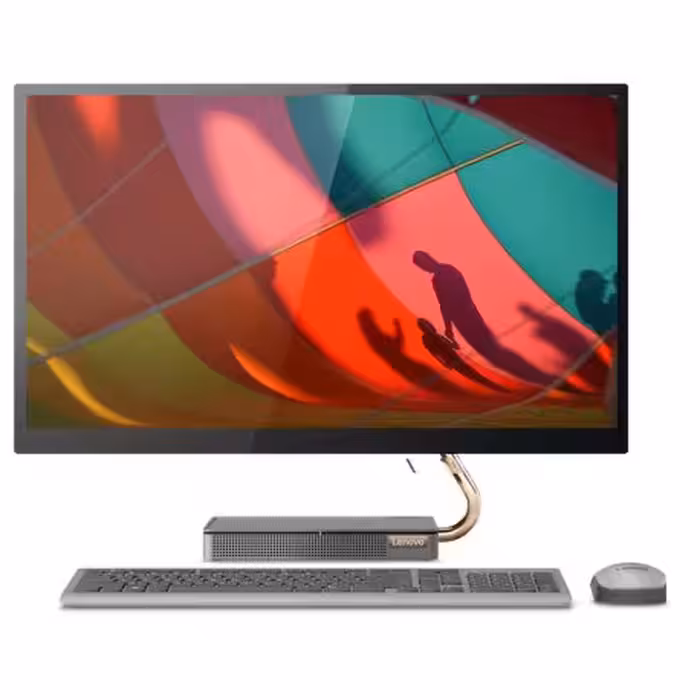 آل این وان لنوو A3 I7(10400) 16 1T 2g 128ssd TOUCH 24&quot; w&amp;b
