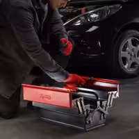 جعبه ابزار فلزی اتوماتیک 40 سانتی 3 طبقه مدل RH-9173 رونیکس