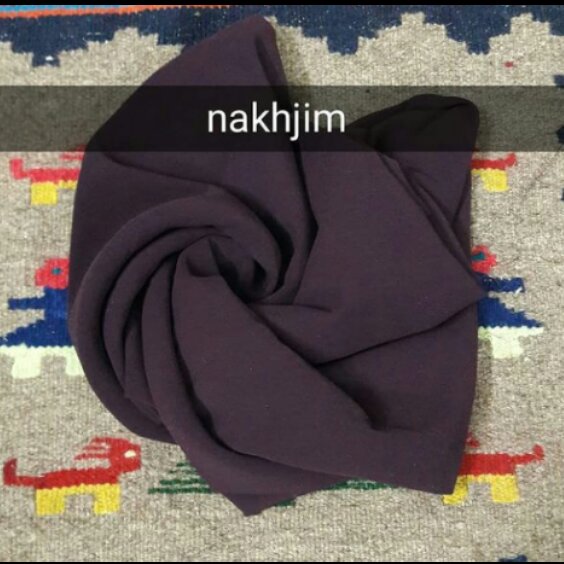 روسری ژرژت بنفش