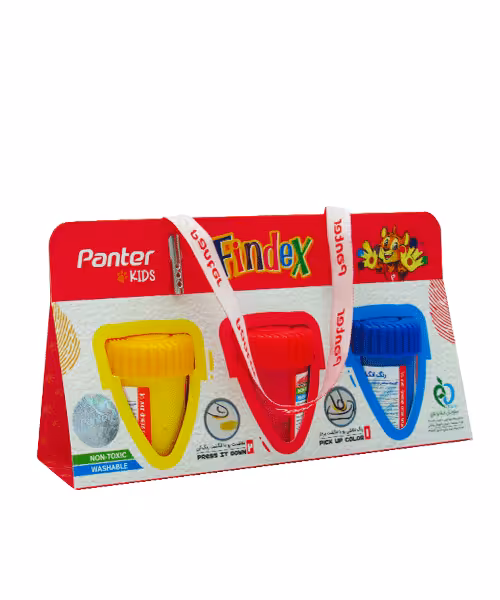 رنگ انگشتی پنتر  سه رنگ findex