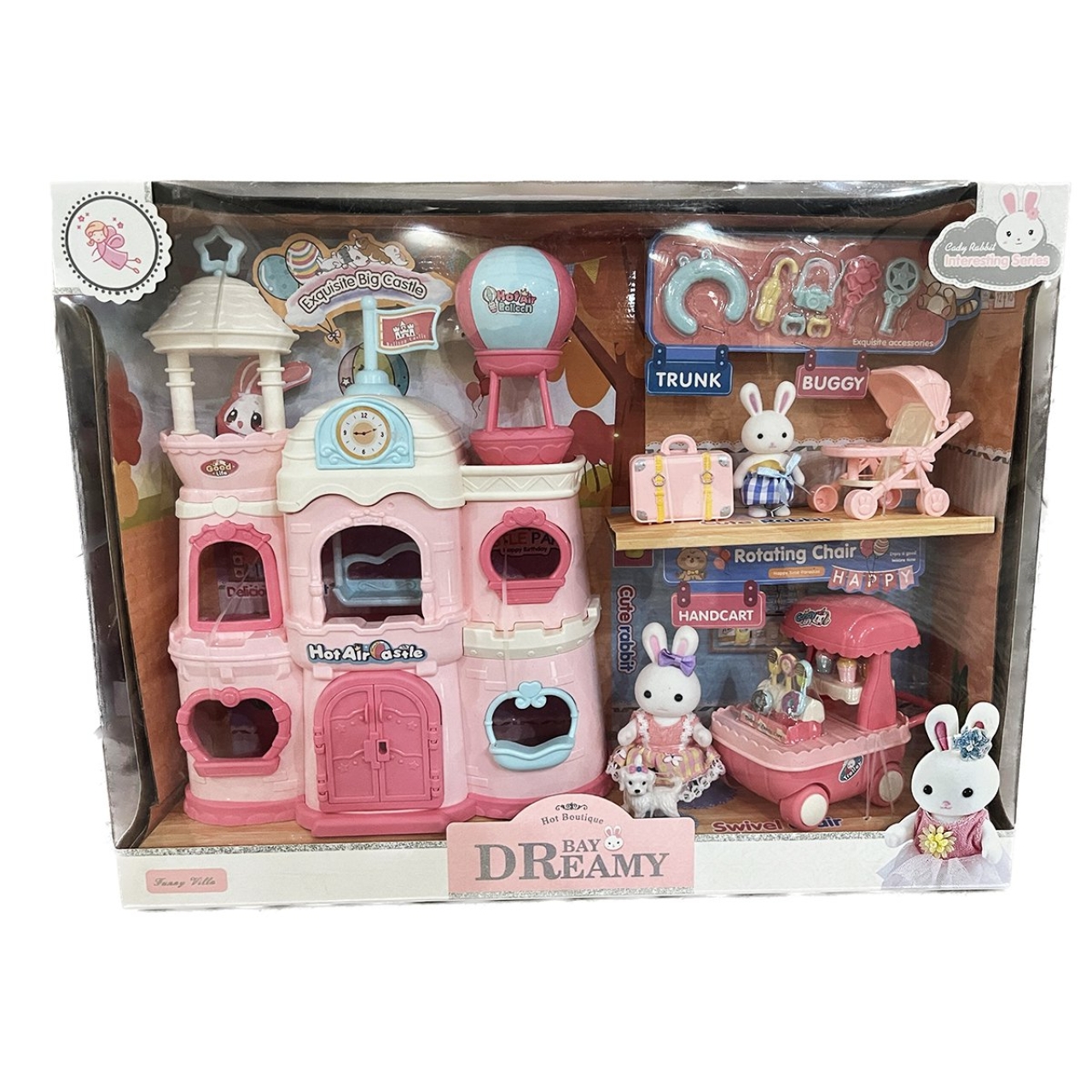 اسباب بازی مدل قصربازی Dreamy bay کد 6694