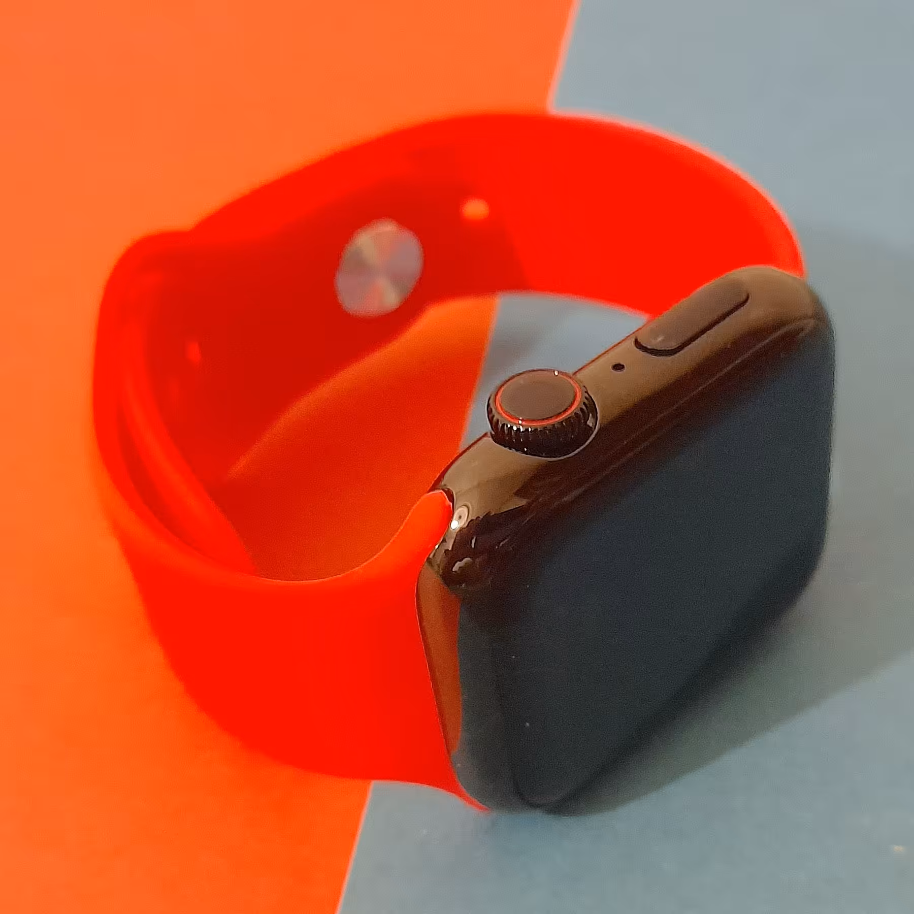 بند سیلیکونی قرمز مناسب سایز 42 44 45 49