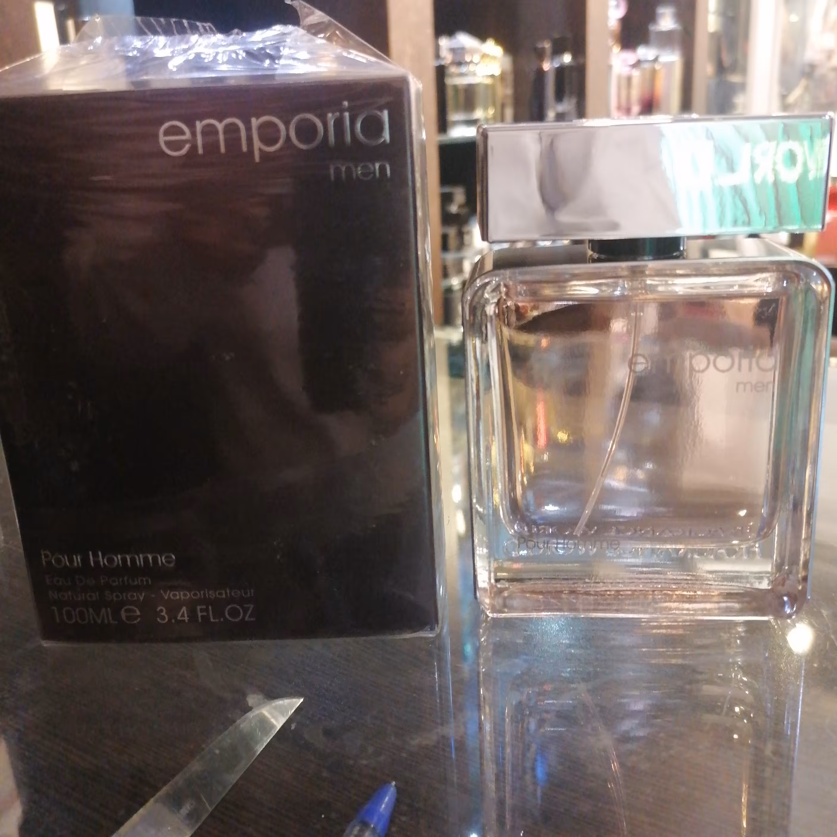 ادکلن ایفوریا مردونه 100میل پرفیوم شرکت فرگرنس ورد امارات وارداتی 