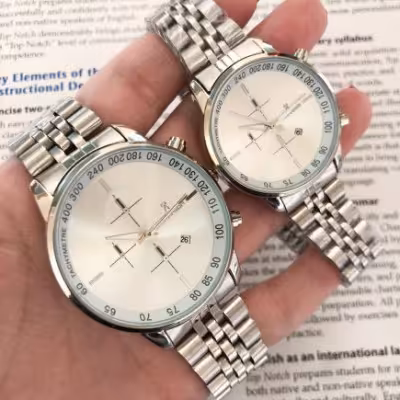 ست ساعت رومانسون بنداستیل نقره ای