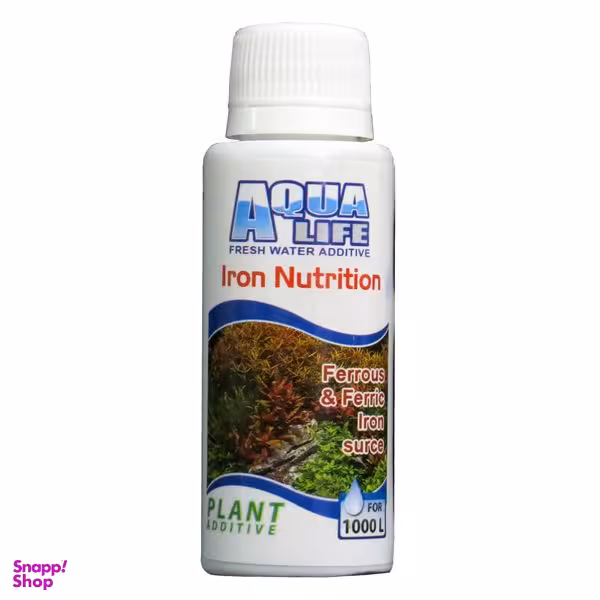 محلول کود آهن آکواریوم آکوالایف حجم 100 میلی لیتر