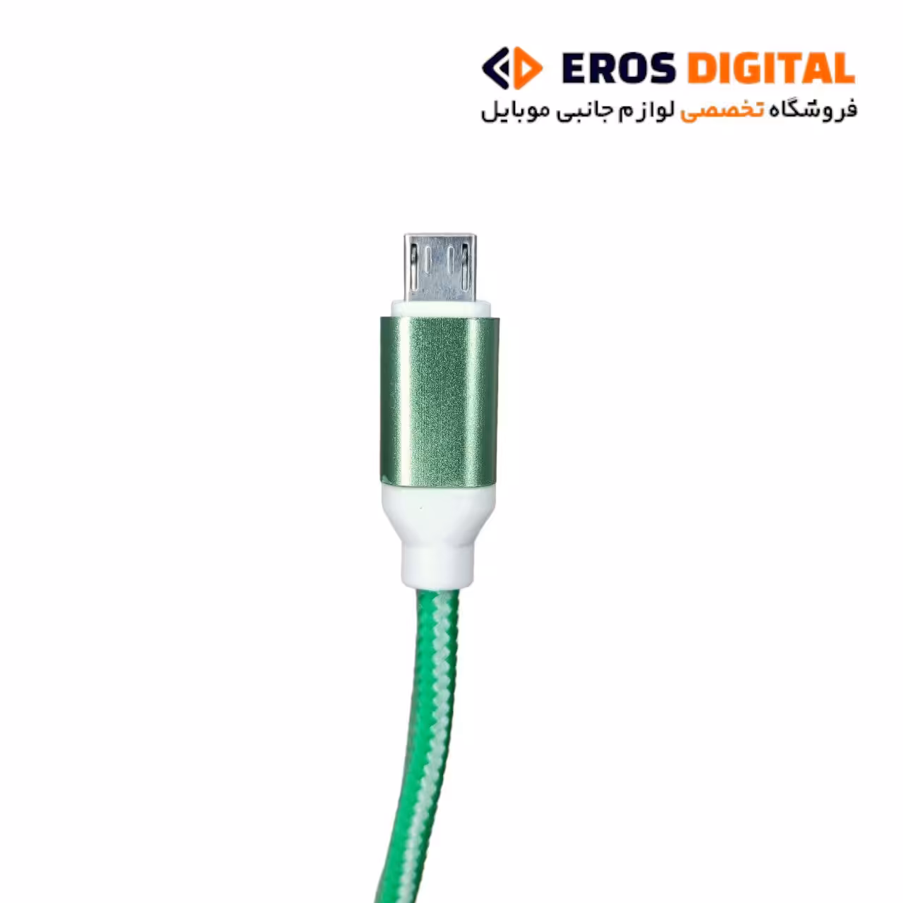 کابل شارژ پاور بانک میکرو یو اس بی Sentex ضخیم به طول 30CM