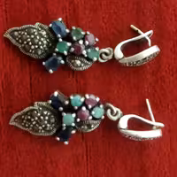 ست گوشواره انگشتر گردنبند 