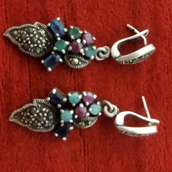 ست گوشواره انگشتر گردنبند 