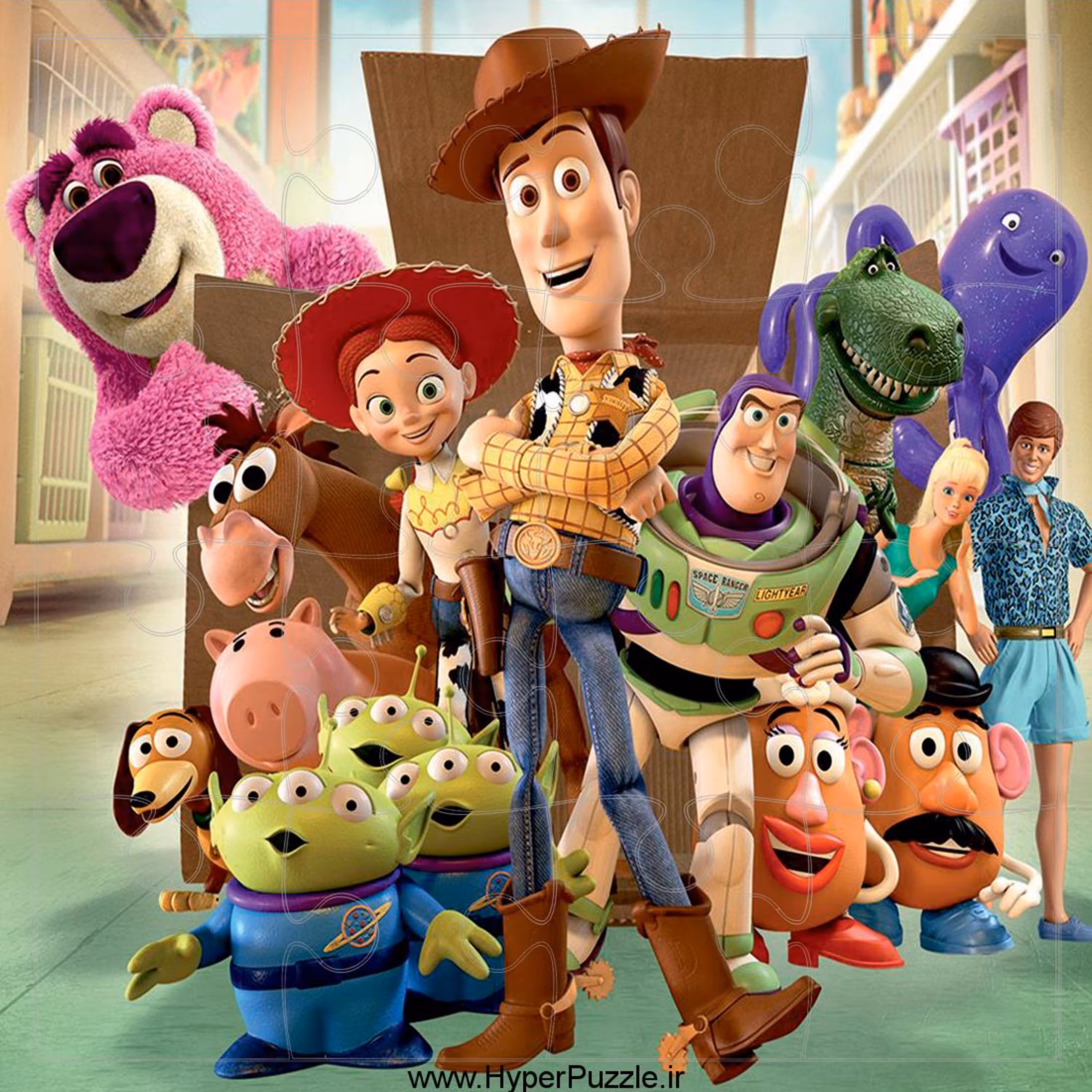 پازل داستان اسباب بازی 16 تکه