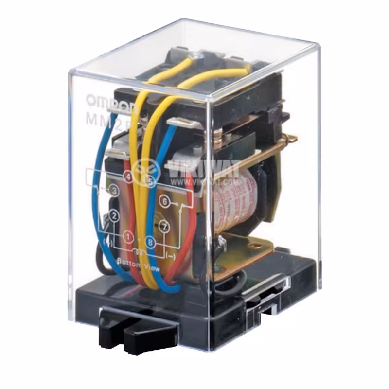 رله شیشه ای امرن 7 آمپر MM4XP 48DC