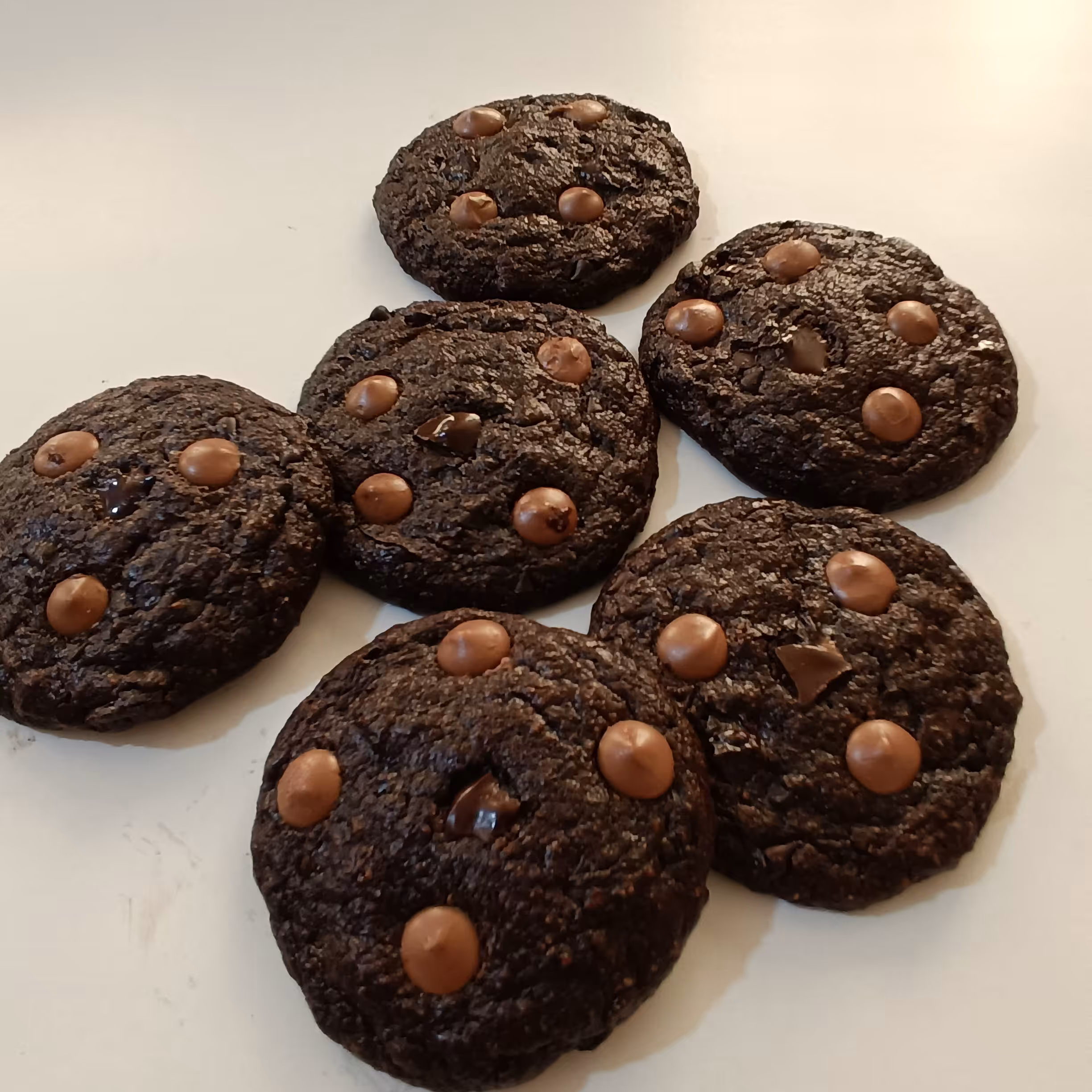 کوکی دبل چاکلت کتوژنیک  بسته های 6عدد....ارسال با پیک و پس کرایه