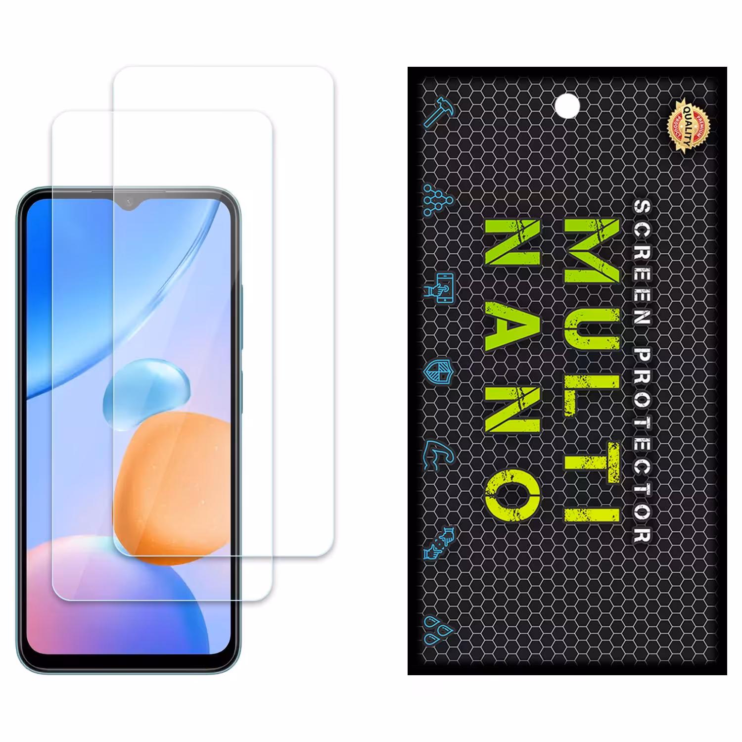 محافظ صفحه مولتی نانو مدل X-S2N برای موبایل شیائومی Redmi Note 11E پک دو عددی