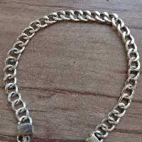 دستبند نقره کارتیر.عیار 925.طول 24 سانتی متر