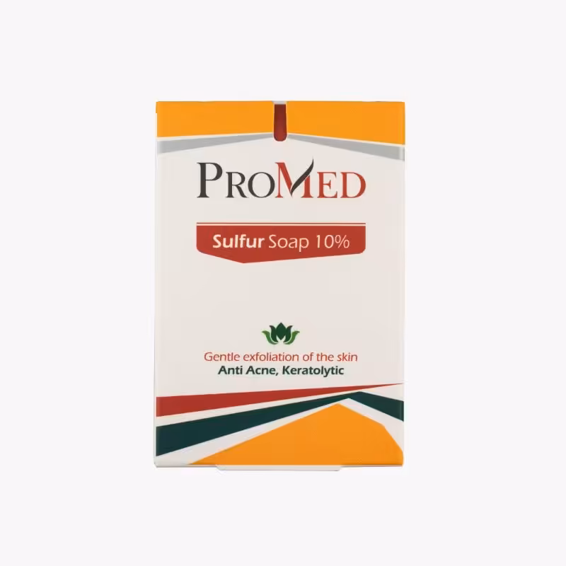 صابون گوگرد 10% پرومد
