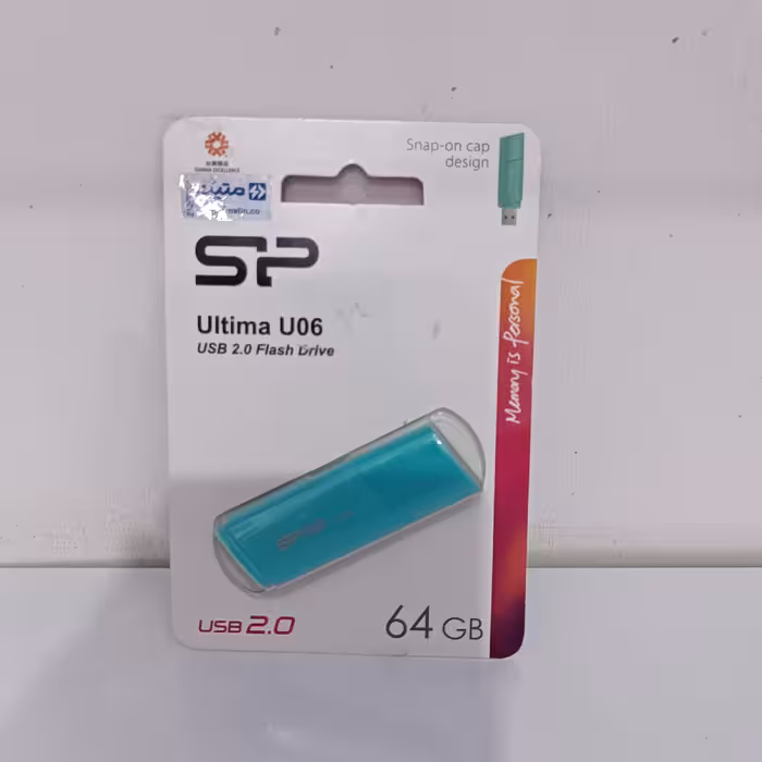 فلش مموری سیلیکون پاور مدل u06 ظرفیت 64 گیگ