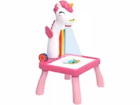 میز نقاشی پروژکتوری کودک طرح اسب پونی