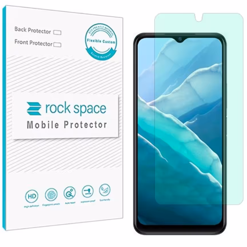 گلس   ویوو T1x 4G مدل نانو هیدروژل گرین لایت برند راک اسپیس   