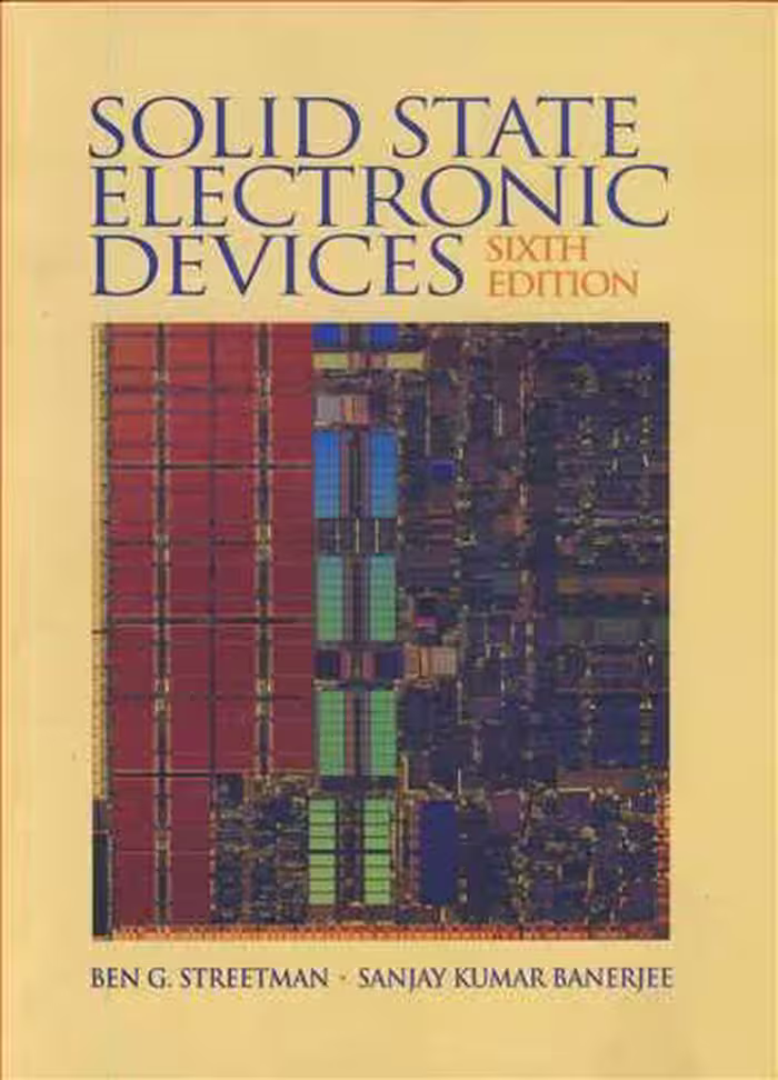 کتاب SOLID STATE ELECTRONIC DEVICES