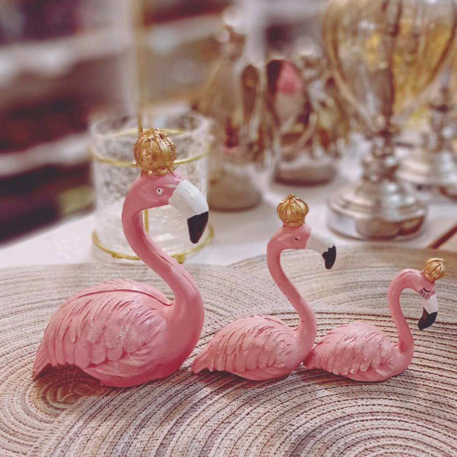 مجسمه فلامینگو 3تایی