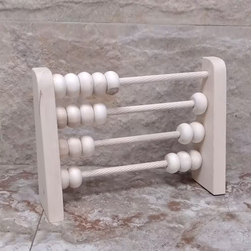 اسباب بازی سیسمونی و کودک چرتکه چوب روس