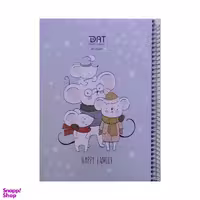 دفتر مشق 40 برگ دات طرح موش ها کد 510