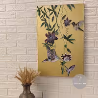 تابلوی نقاشی ورق طلا