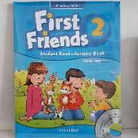کتاب زبان فرست فرندز  American First Friends 2 به همراه کتاب کار