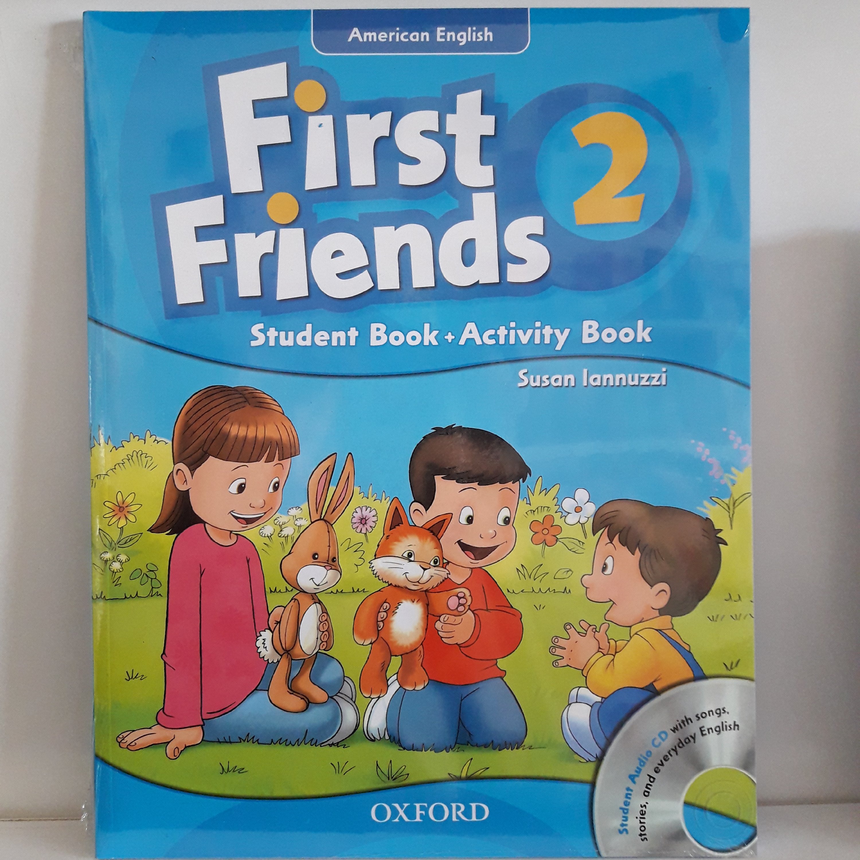 کتاب زبان فرست فرندز  American First Friends 2 به همراه کتاب کار