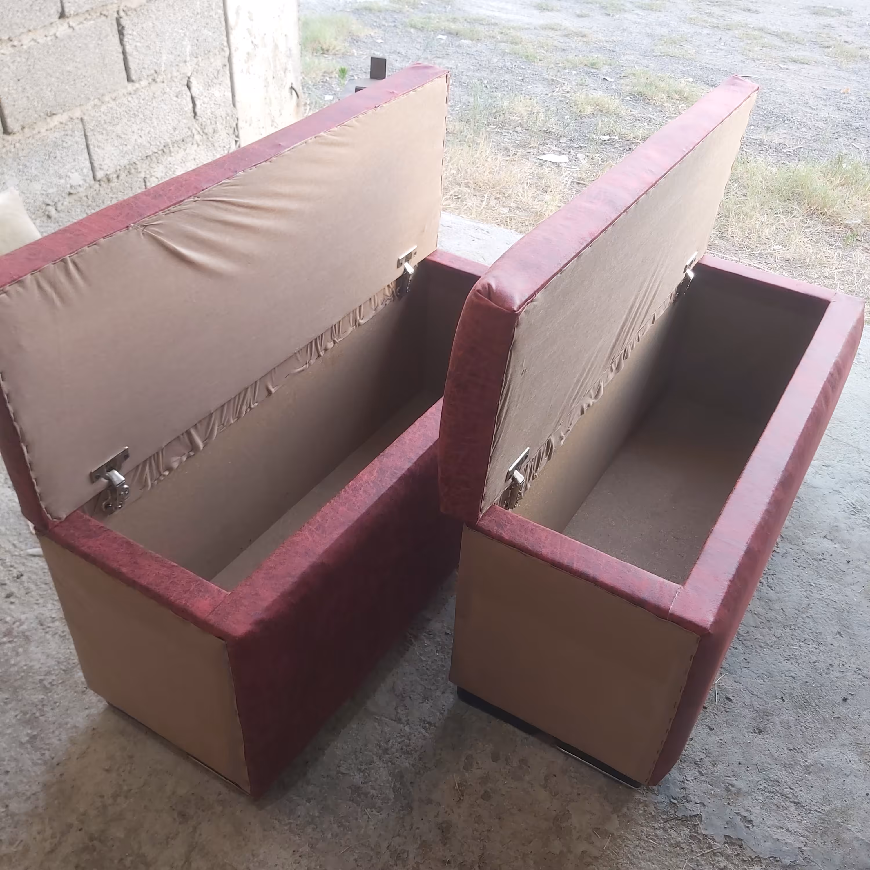 باکس شاپ (پاف مخصوص نشیمن) نیمکت انتظار  آرایشگاه