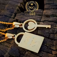 ست گردنبندای قفل و کلید