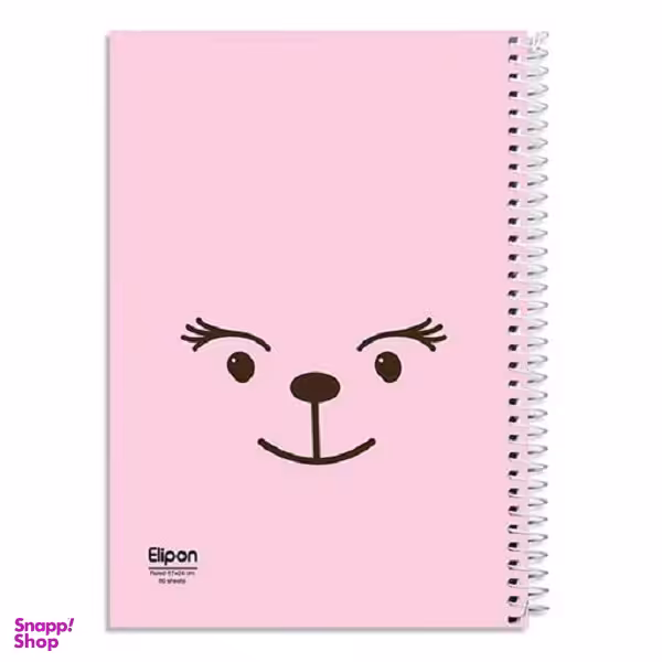 دفتر 100 برگ وزیری سیمی کلاسیک طرح 1285 الیپون (Elipon) کد 2791285