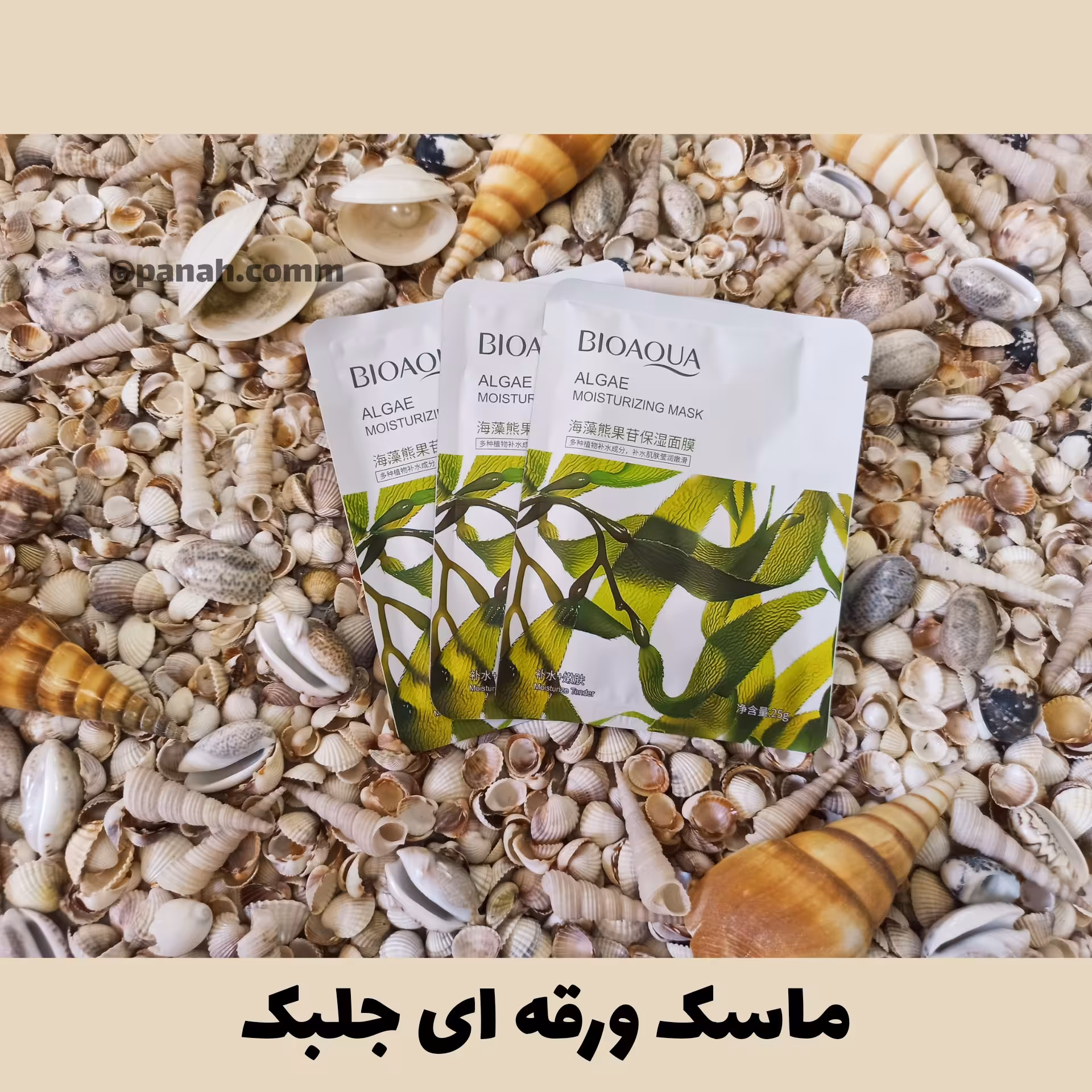 ماسک ورقه ای جلبک