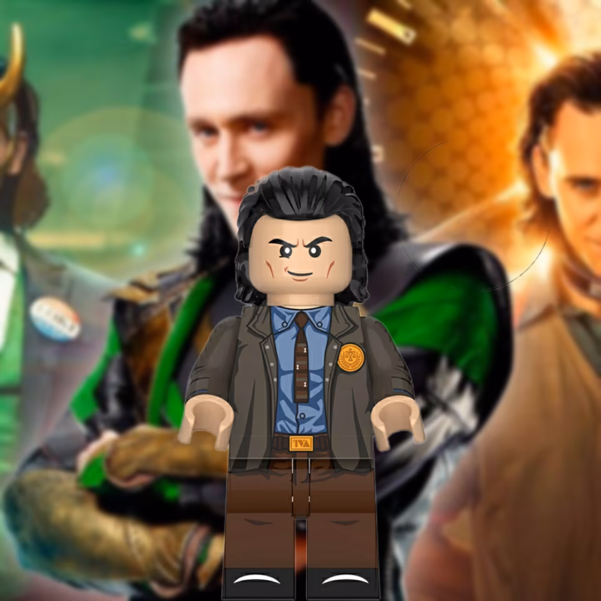 لگو کمیاب لوکی از  سری سریال معروف لوکی