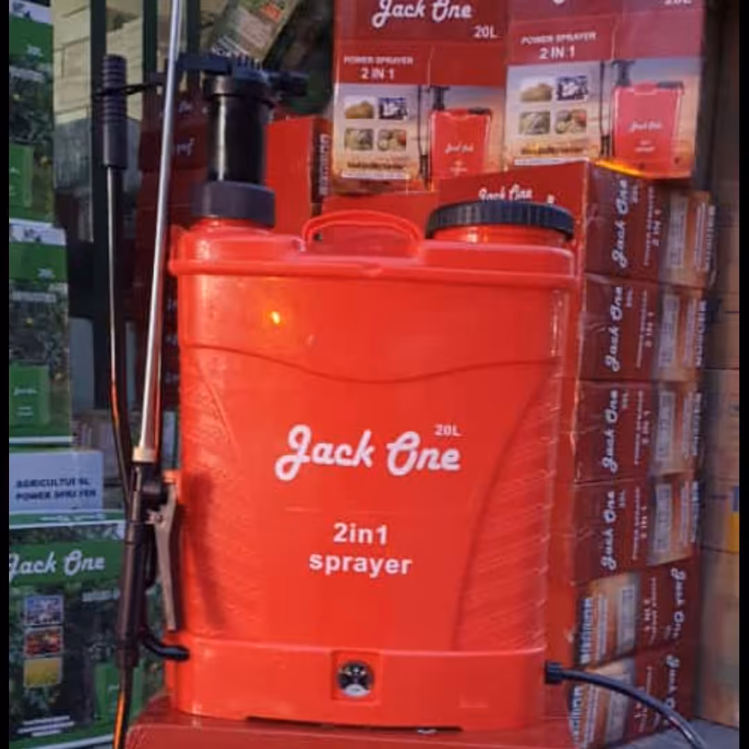 سمپاش شارژی دوکاره جک وان 20 لیتری 