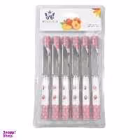 چاقو میوه خوری مونارچ کد 68 بسته 12 عددی
