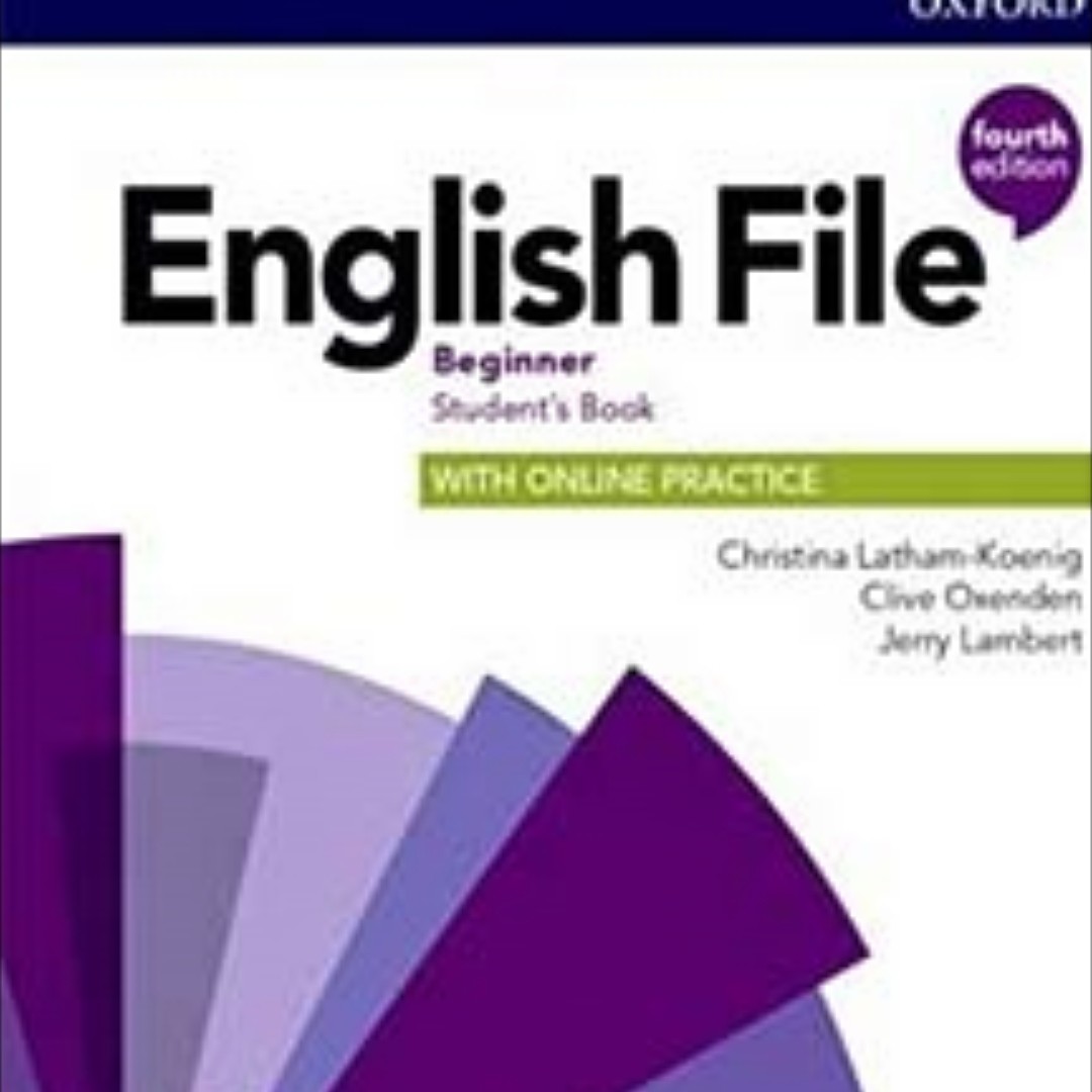 کتاب نیو انگلیش فایل بگینر ویرایش چهارم new english file beginner 4th edition