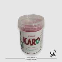 خمیرفوندانت سرخابی کارو