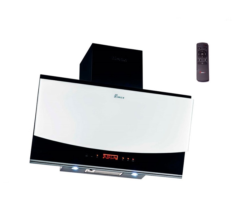 هود مورب بیمکث مدل 2043 سفید مشکی- 90cm