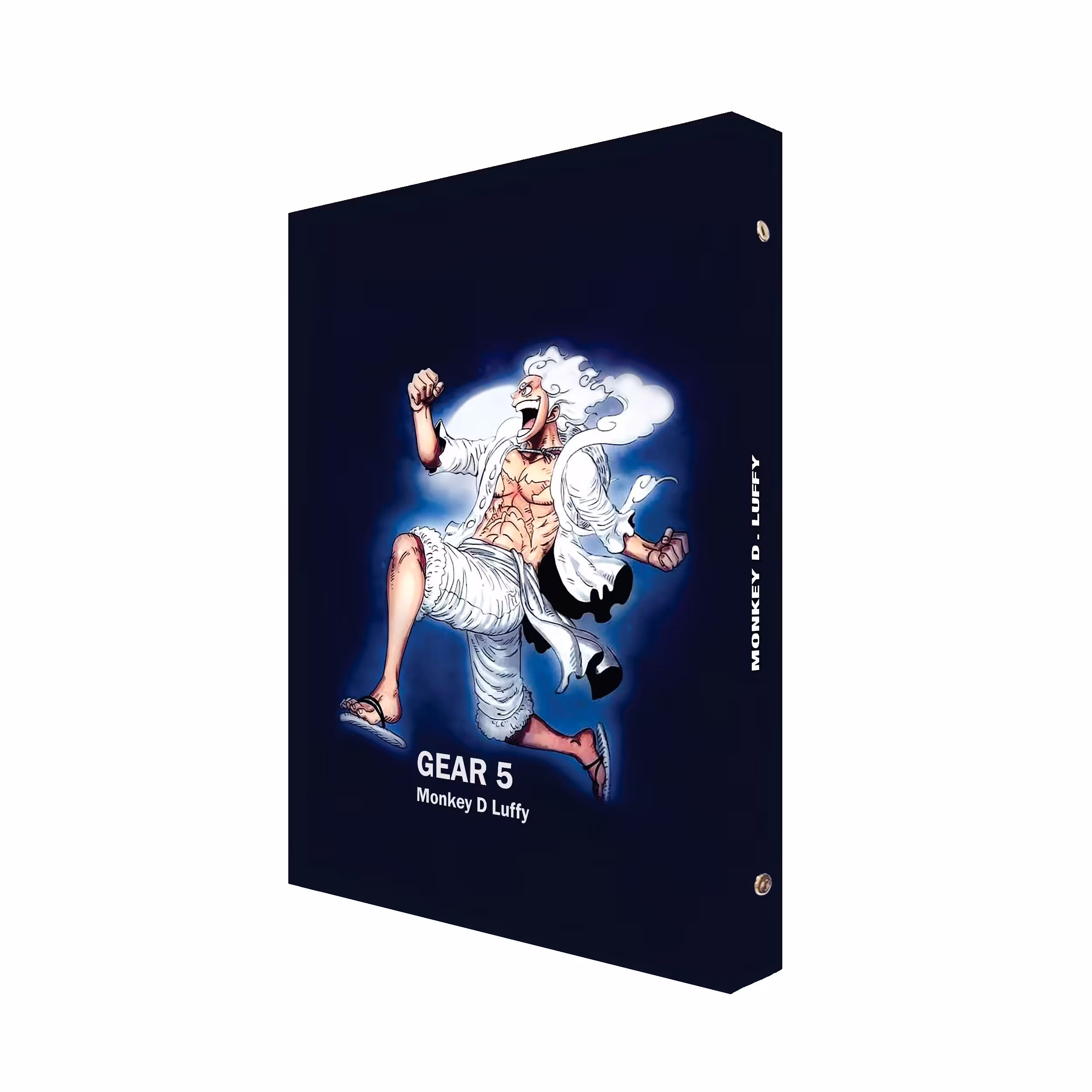  دفتر کلاسوری 100 برگ پدیده نقش مدل انیمه طرح 5 Gear 5 luffy کد 04