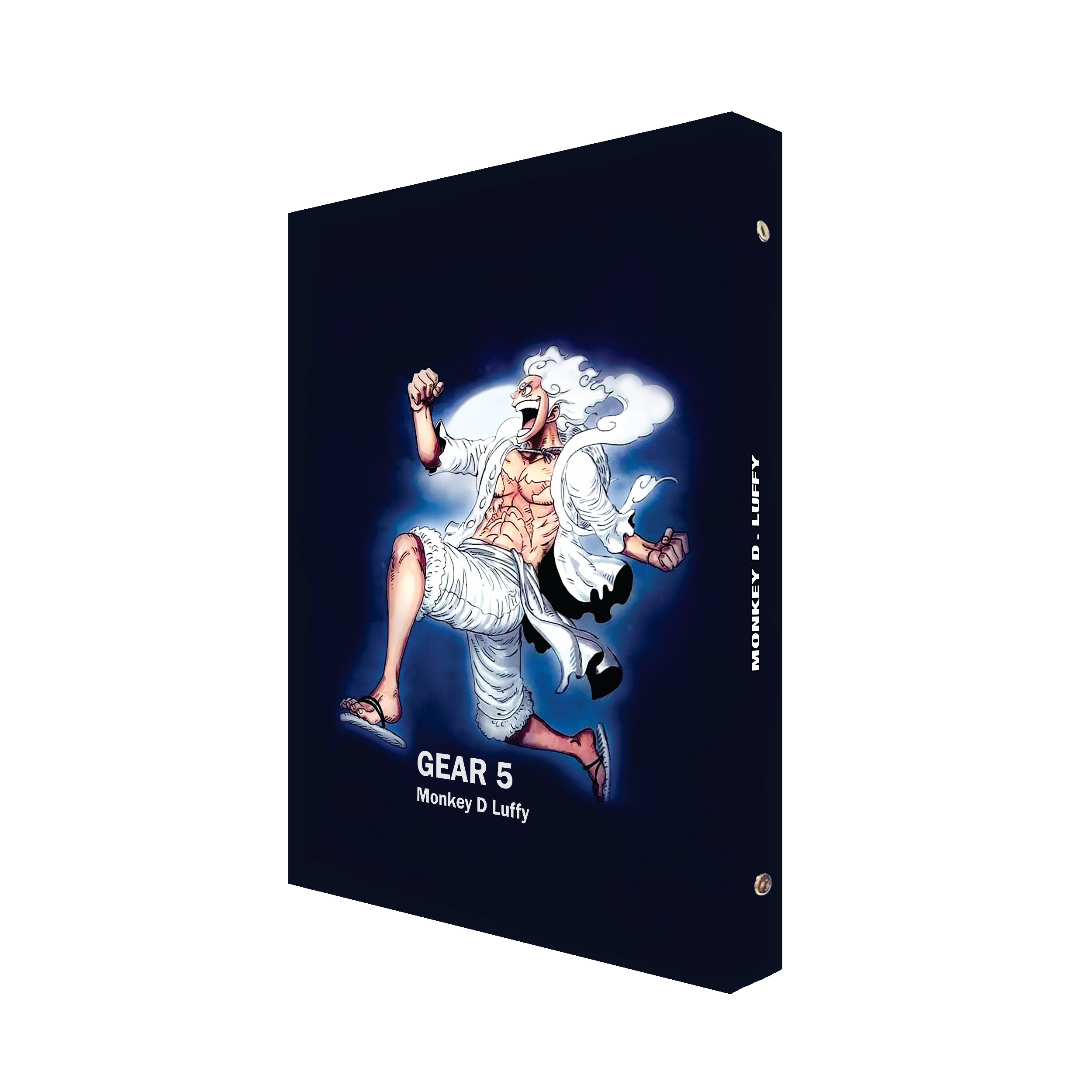 دفتر کلاسوری 100 برگ پدیده نقش مدل انیمه طرح 5 Gear 5 luffy کد 04