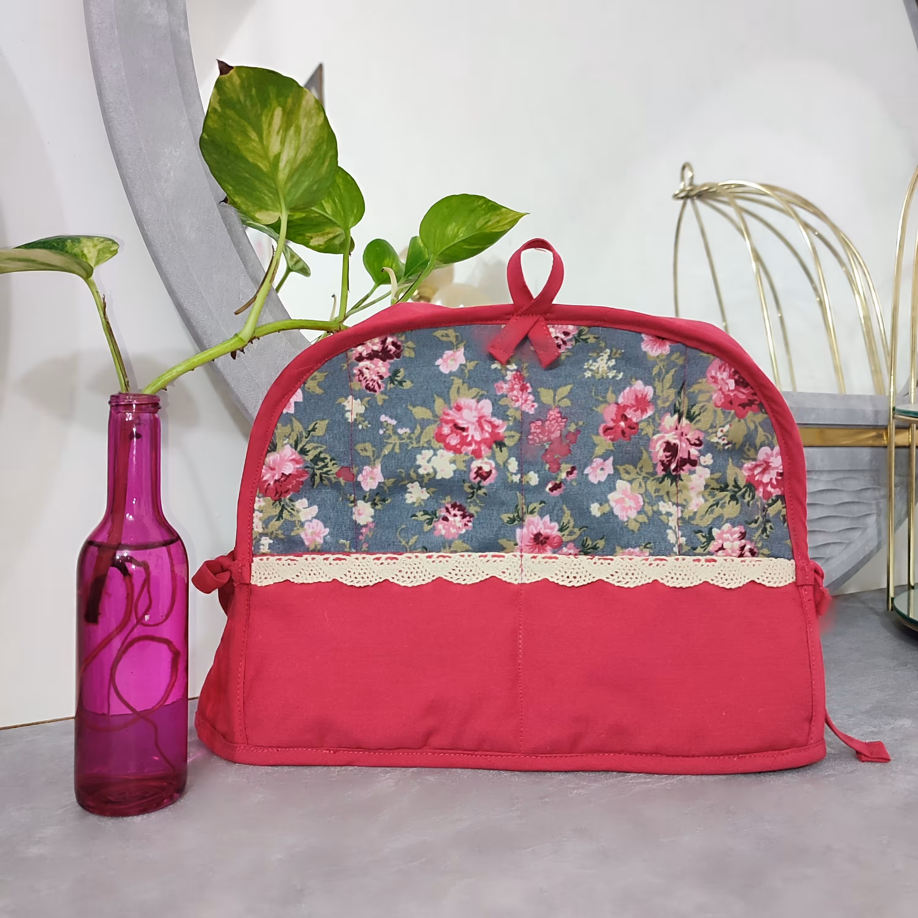 دم کنی قوری - پارچه های متنوع - رنگ‌بندی متنوع 