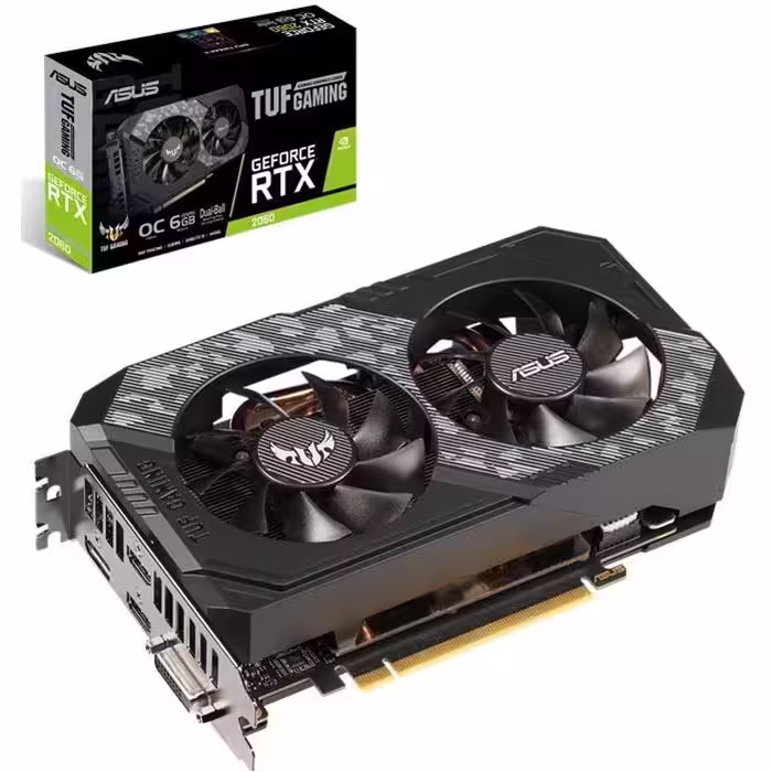 کارت گرافیک ایسوس TUF RTX2060 6G GAMING