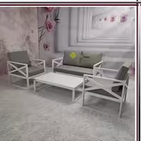 مبلمان فضای باز طرح شانل  ارسال با باربری پس کرایه