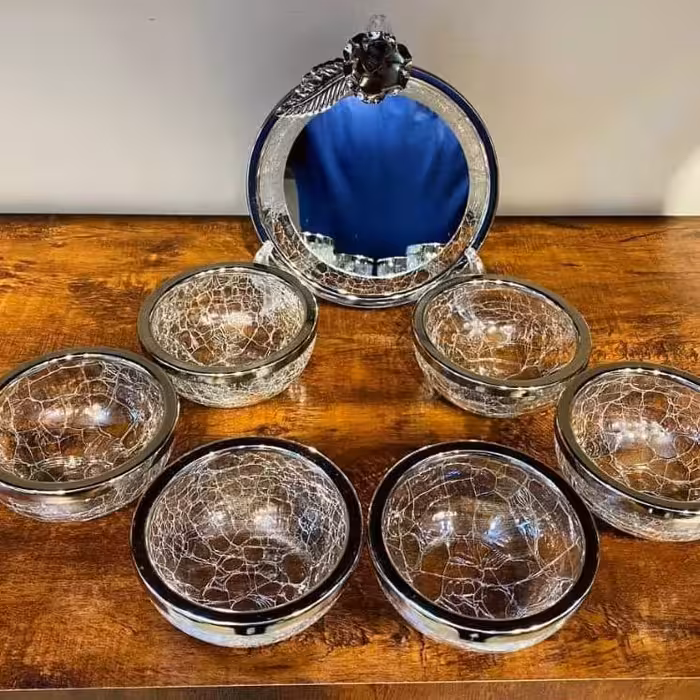  ظروف هفت سین همراه با آینه کیفیت فوق العاده 