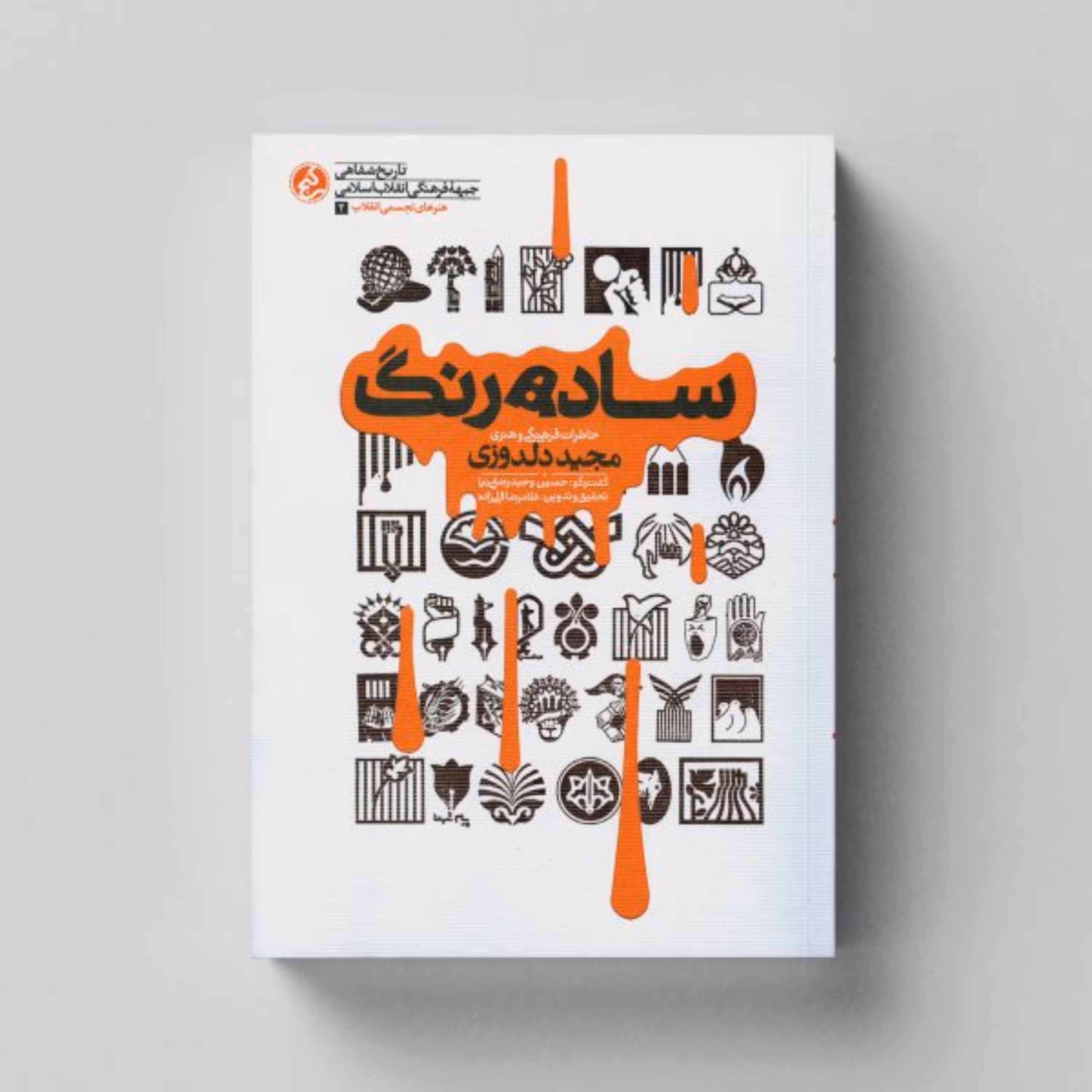 کتاب ساده رنگ (تاریخ شفاهی مجید دلدوزی) انتشارات راه یار 