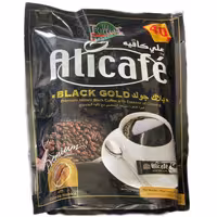 قهوه اسپرسو فوری علی کافه مدل بِلَک گُلد 20بسته 40عددی(فروش کارتنی)