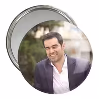 آینه جیبی خندالو مدل شهاب حسینی کد 10386