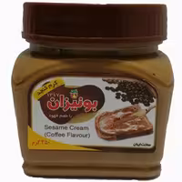 کرم کنجد با طعم قهوه بونیزان 350 گرمی