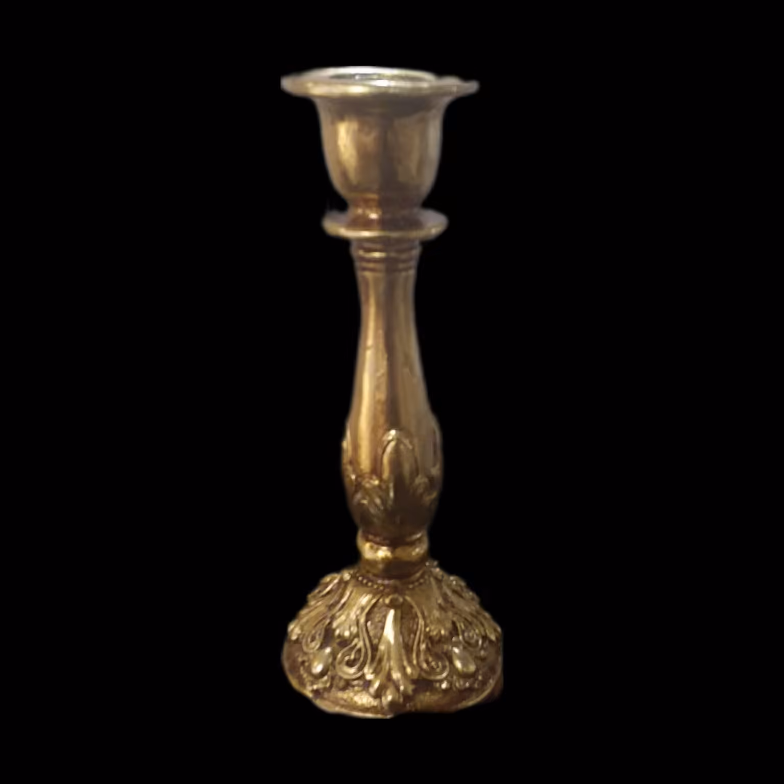 جای شمعی کلاسیک ورق طلا کلاسA